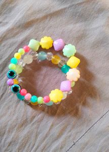 Handmade Beaded Bracelets Combo Of 2