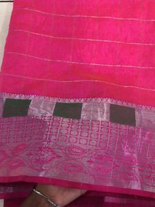 Elegant Pink Saree