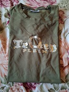 Casual Olive Green T-Shirt