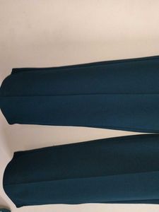Green Wide Leg Trousers