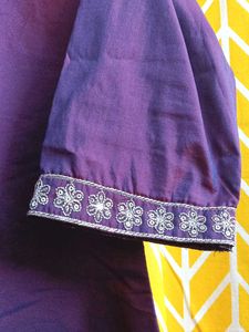 Elegant Purple Kurta