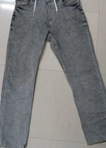 Gray Denim Jeans