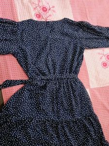Polka Dot Midi Dress