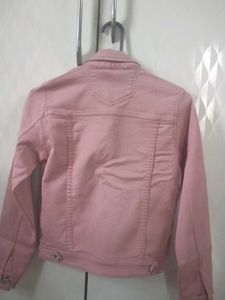 Pink Denim Jacket