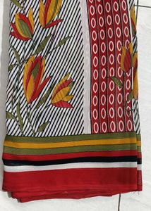 Multicolour Georgette Saree For Women....