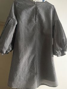 Black &amp; White Checkered Dress