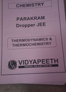 PW Vidyapeeth Chemistry AllChapter Question Practi