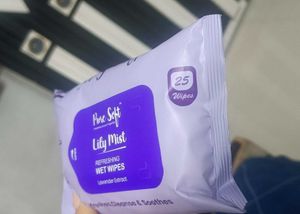 2 Packets Pure Soft Wet Wipes