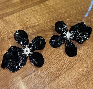 H&amp;M flower statement earring