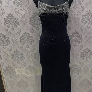 Elegant Black Maxi Dress🖤❤️🎀