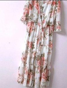 Floral Middi Dress