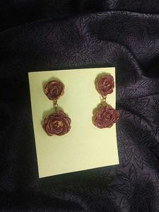 Rose Drop Earrings