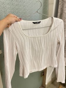 Classy White Top