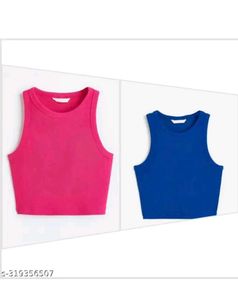 Ribbed Tank Top Set
