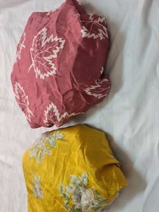 Combo : Floral Print Suits Kaftans Fabric.