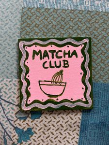 Handmade Matcha Poster