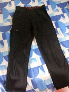 Lawman Black Cargo Pants