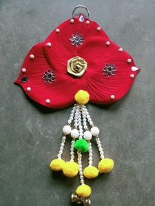 Red Flower Hanging Decor