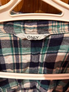vero moda Plaid Flannel Shirt