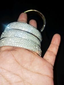 Sparkling Bridal Bangles