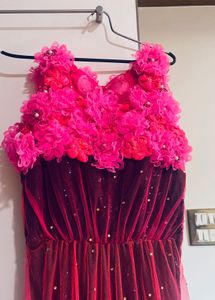 Statement Floral Party Dress