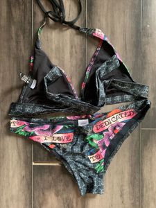Ed Hardy Authentic Rhinestone Bikini Set