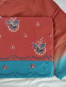 Suit Dress Material for Women, Red