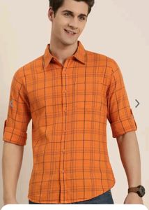 Here&amp;Now Pure Cotton Checks Shirt