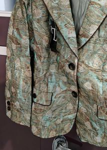 Unique Patterned Blazer