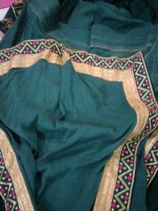 Bottle Green Suit Party Wear
