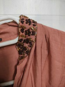 XXL Pink Embellished Top