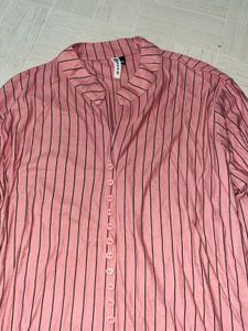 Striped Pink Tunic Top
