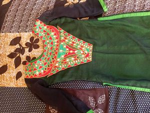 Green Kurtis For Mahendi Function