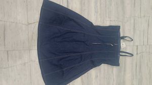 Urban Cat Women Long Denim Dress