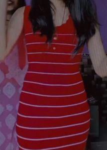 Striped Bodycon Dress