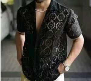 Black Lace Shirt