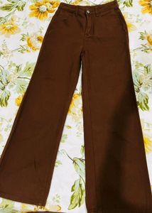 Brown Urbanic Straight Leg Jeans