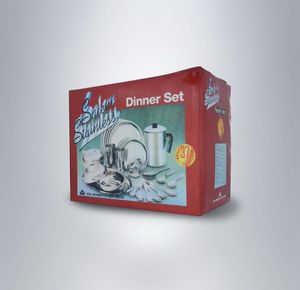 SAIL Salem Stainless 37-Piece Dinner Set