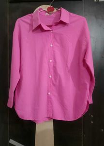 Stylish Pink Cotton Shirt 🌷