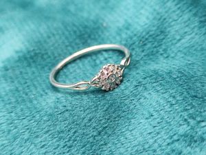 💍✨🎁Dainty Floral Diamond Ring Choice Of Queen&#39;s