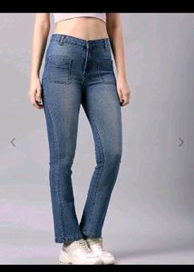 Bootcut High Waist Jeans