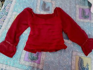 Maroon Top For Women ❤️