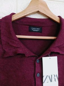 Burgundy Polo Shirt