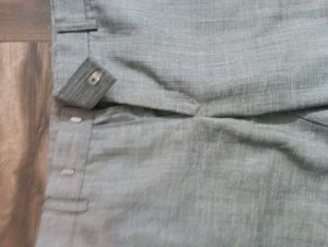 Gray Casual Pants