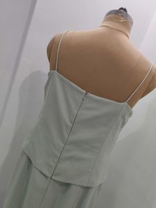 Elegant Mint Green Corset Dress