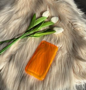 Neon Orange iPhone XR Back Cover / Case