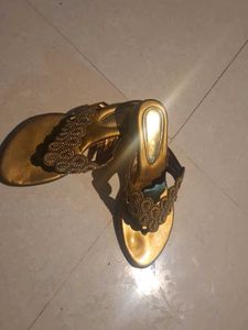 Golden Flats & Sandals