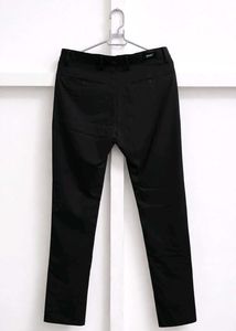 Men's Black Straight Leg Pants