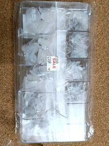 Acrylic  Artificial Nails Box With Glue