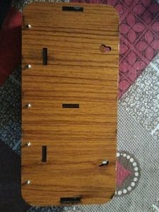 Wooden Key Holder.( Jai bajrang bali)